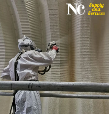 งานเคลือบไฟเบอร์กลาส-FRP Linning Coating